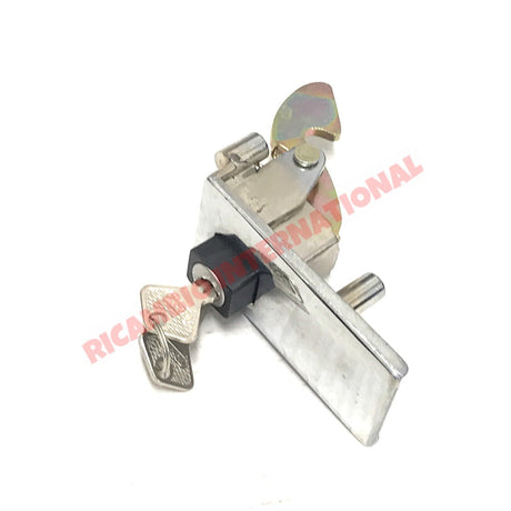 Chrome Rear Engine Lid Lock & Keys - Fiat 126 - Handles - Locks and Catches