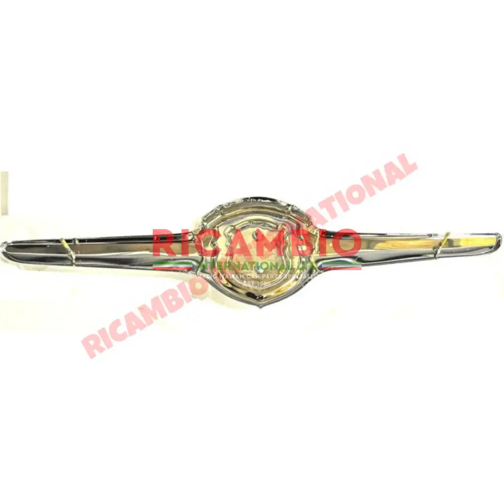 Chrome Abarth Front Badge/Grille - Classic Fiat 500 - Chrome - Aluminium & Exterior Trim Parts