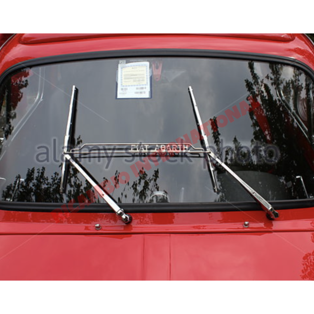 Chrome Abarth Wiper Arm Linkage - Classic Fiat 500 - Wiper - Washer & Associated Parts