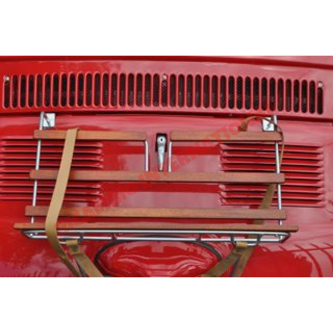 Chrome and Wood Luggage Rack - Classic Fiat 500 - Classic Fiat 500 Parts & Spares