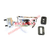 Chrome Bullet Mirror (Clip-on) - Classic Fiat 500,600,850 - Mirrors