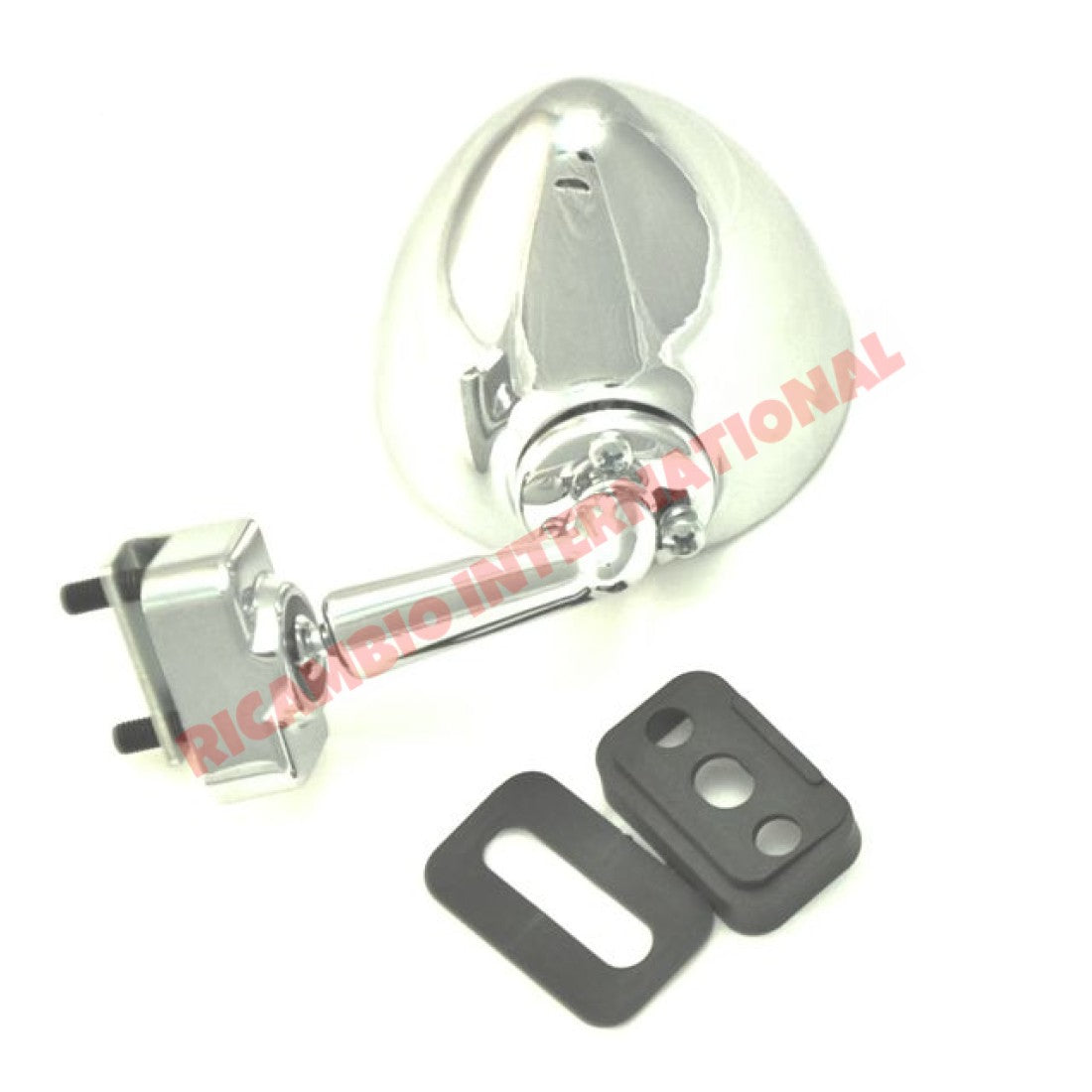 Chrome Bullet Mirror (Clip-on) - Classic Fiat 500,600,850 - Mirrors