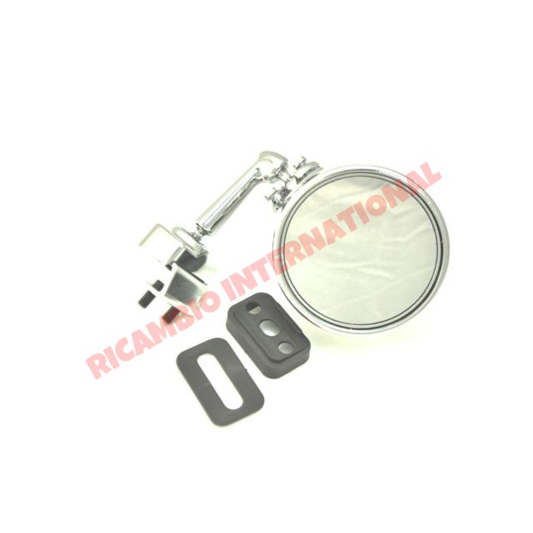 Chrome Bullet Mirror (Clip-on) - Classic Fiat 500,600,850 - Mirrors