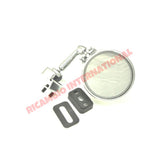 Chrome Bullet Mirror (Clip-on) - Classic Fiat 500,600,850 - Mirrors
