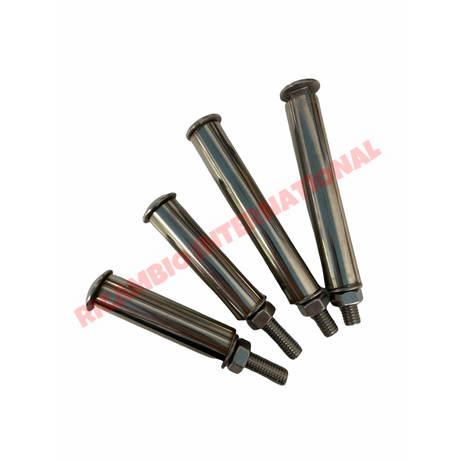 Chrome Bumper Bolt Kit (4 piece) - Fiat 126 - Bumpers & Assorted Exterior Trim