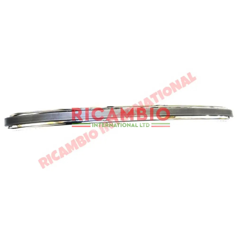 Chrome Bumper Kit (W/Rubber strip) - Classic Fiat 500 - Bumpers and Knudge Bars