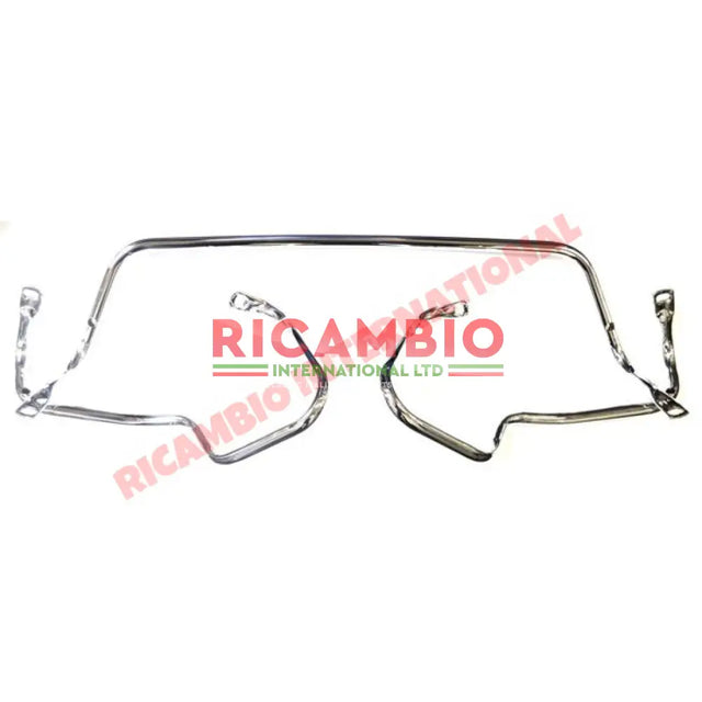 Chrome Bumper/Knudge Bar Overiders Kit (3 piece) - Classic Fiat 500 - Classic Fiat 500 Parts & Spares