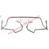 Chrome Bumper/Knudge Bar Overiders Kit (3 piece) & Fitting Kit - Classic Fiat 500 - Classic Fiat 500 Parts & Spares