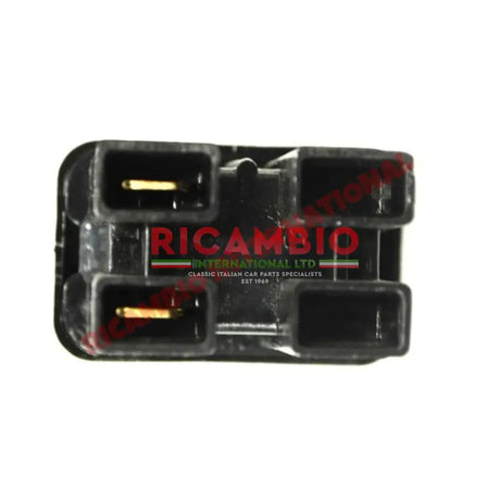 Chrome Dash Switch (2 Pin) - Classic Fiat 500 600 plus others - Fiat 126 Ignition & Electrical Items
