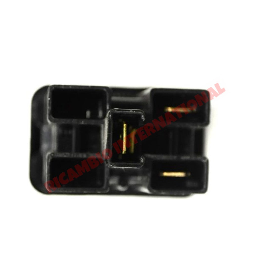 Chrome Dash Switch (3 Pin) - Classic Fiat 500 600 plus others - Fiat 126 Ignition & Electrical Items
