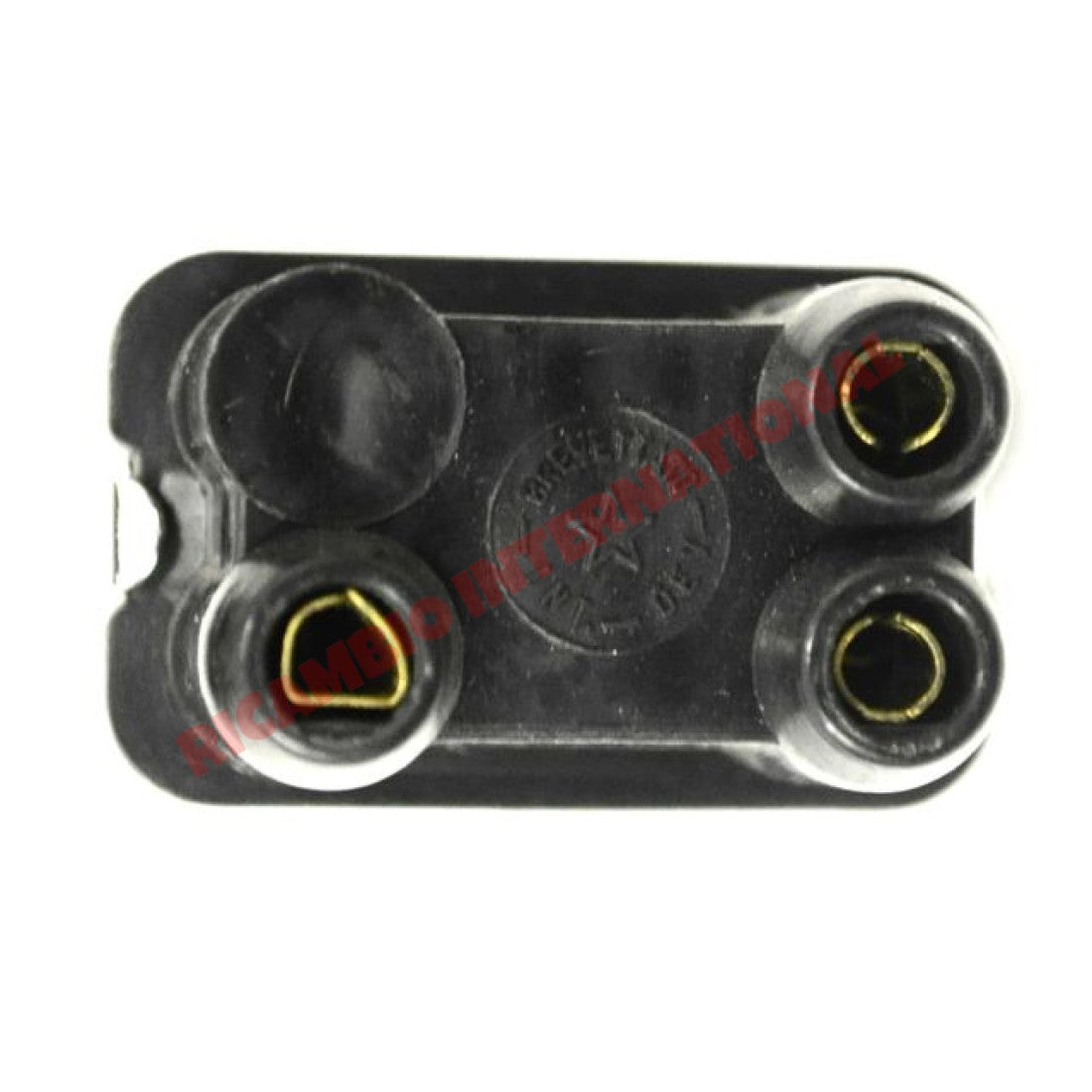 Chrome Dash Switch (3 Pin) - Classic Fiat 500 600 plus others - Fiat 126 Ignition & Electrical Items