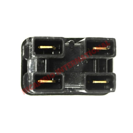 Chrome Dash Switch (4 Pin) - Classic Fiat 500 600 plus others - Classic Fiat 500 Parts & Spares