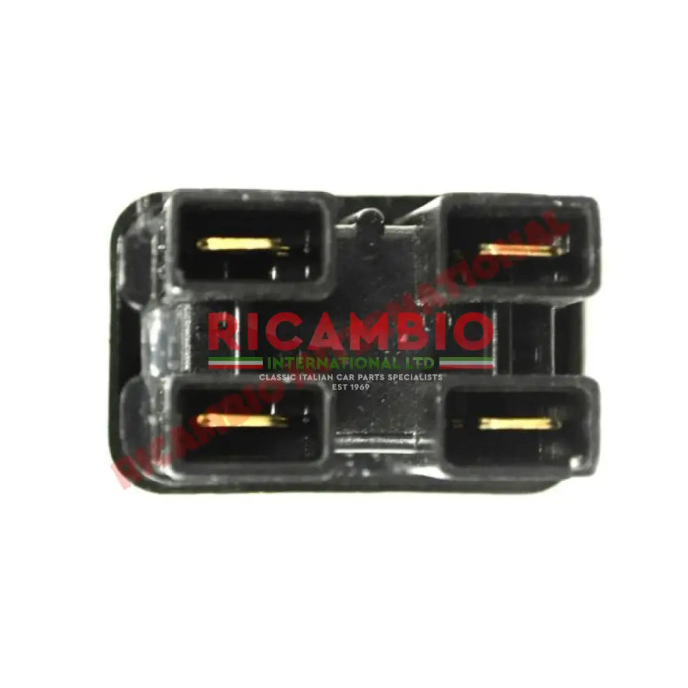 Chrome Dash Switch (4 Pin) - Classic Fiat 500 600 plus others - Classic Fiat 500 Parts & Spares