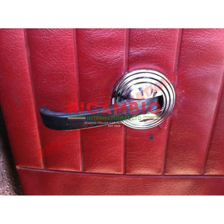 Chrome Door Handle Spacer/Trim - Classic Fiat 500 126 - Interior Trim