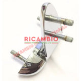 Chrome Engine Lid Hinge - Classic Fiat 500 - Classic Fiat 500 Parts & Spares