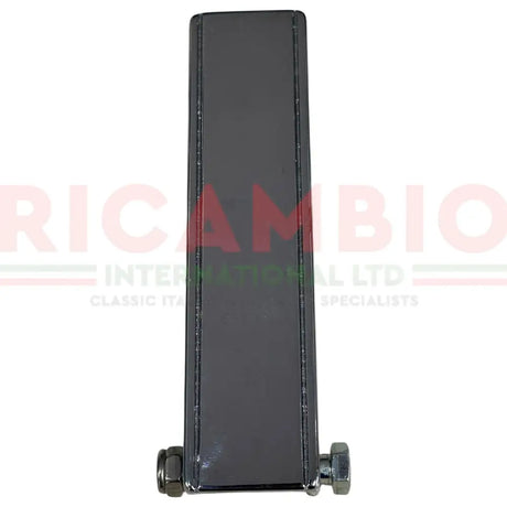 Chrome Engine Lid Opening Brackets - Classic Fiat 500 - Abarth