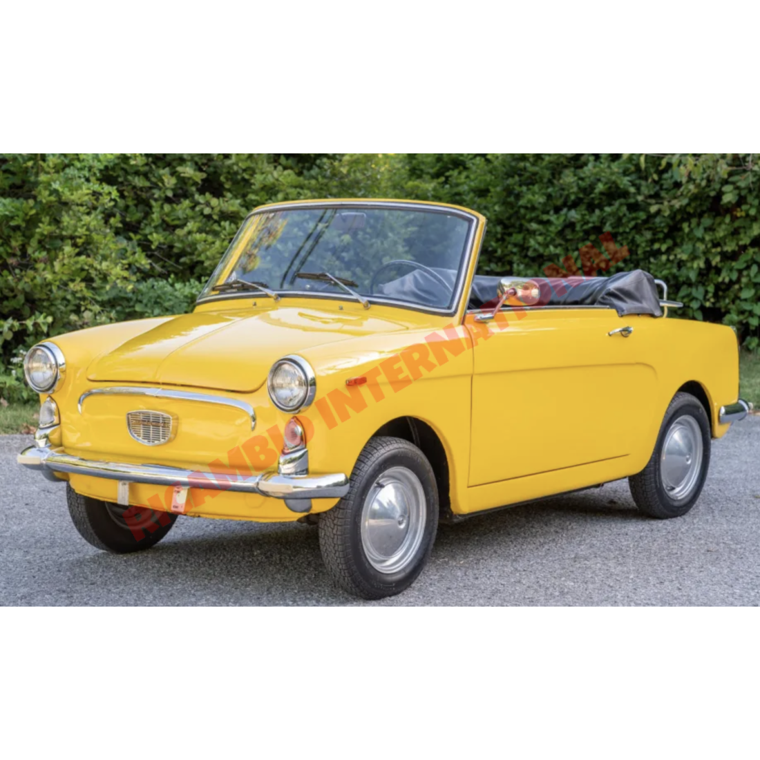 Chrome Front Bumper - Autobianchi Bianchina - Exterior Trim