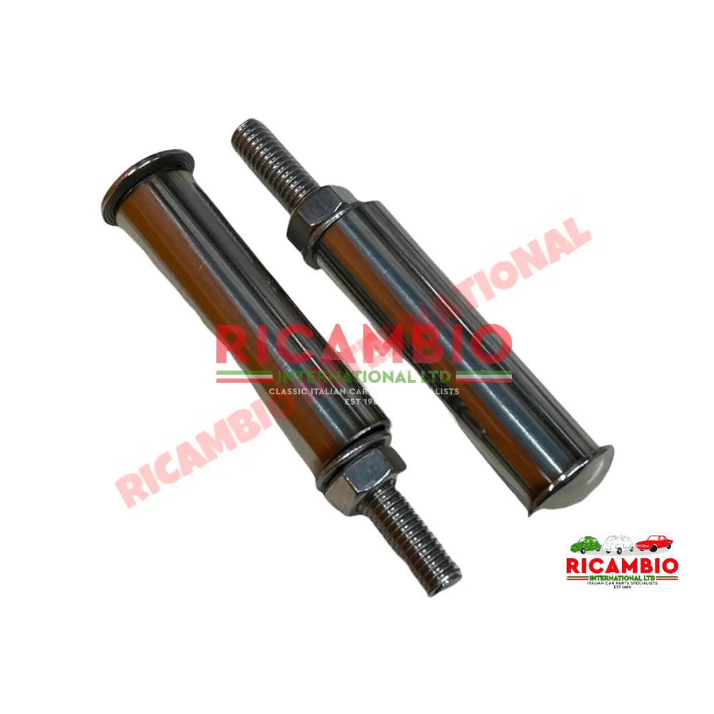 Chrome Front Bumper Bolt Kit (2 piece) - Fiat 126 - Bumpers & Assorted Exterior Trim