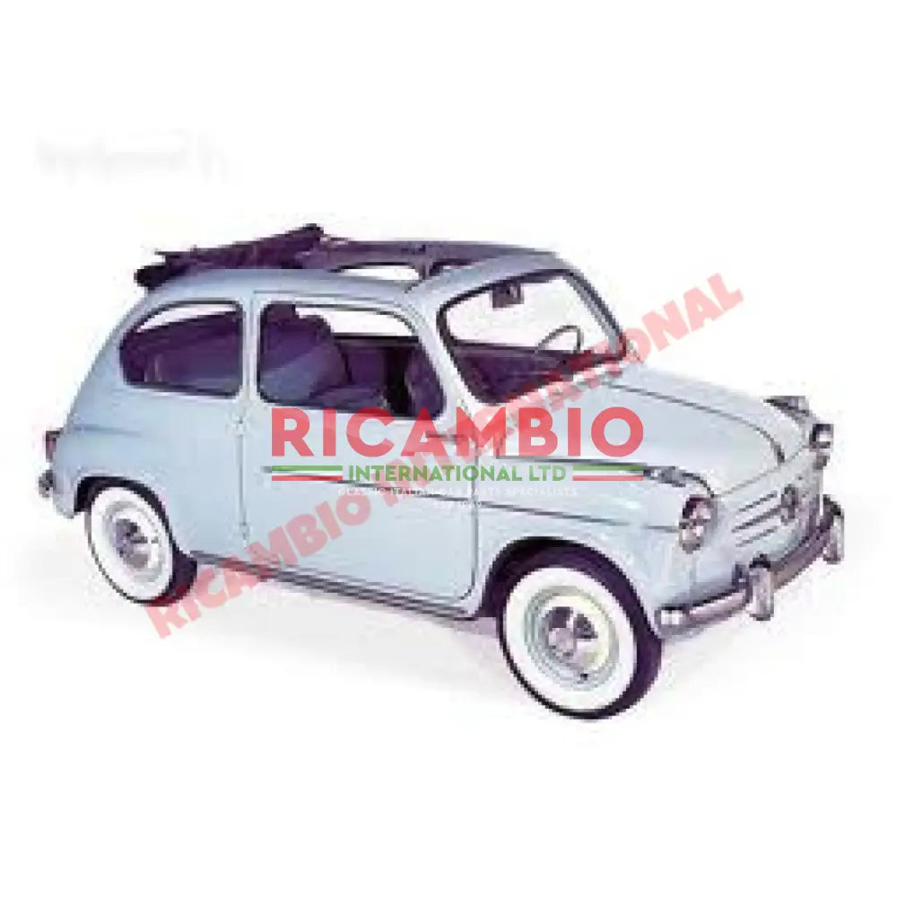 Chrome Front Bumper - Fiat 600 - Chrome - Aluminium & Exterior Trim Parts