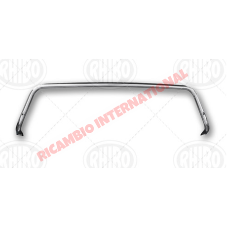 Chrome Front Knudge Bar & Fittings - Classic Fiat 500 - Front Bumper & Fittings