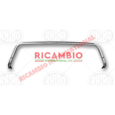 Chrome Front Knudge Bar & Fittings - Classic Fiat 500 - Front Bumper & Fittings