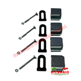 Chrome Front & Rear Bumper inc Fittings (BEST QUALITY 45 MICRONS) - Classic Fiat 500 - Bumpers and Knudge Bars