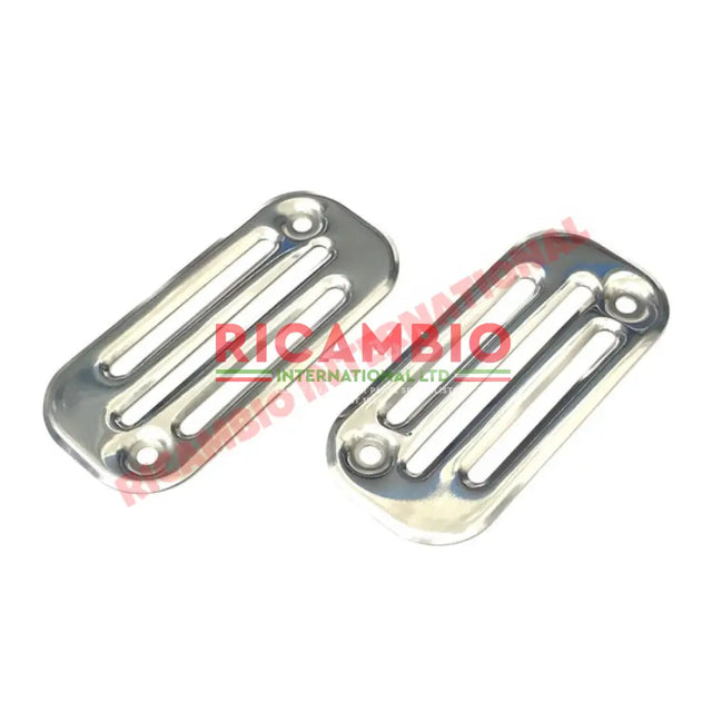 Chrome Front Vent Grille Kit - Classic Fiat 500 - Classic Fiat 500 Parts & Spares