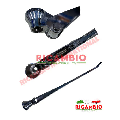 Chrome Front Wiper Arm - Fiat 600T,850T early versions - Wiper - Washer & Associated Parts
