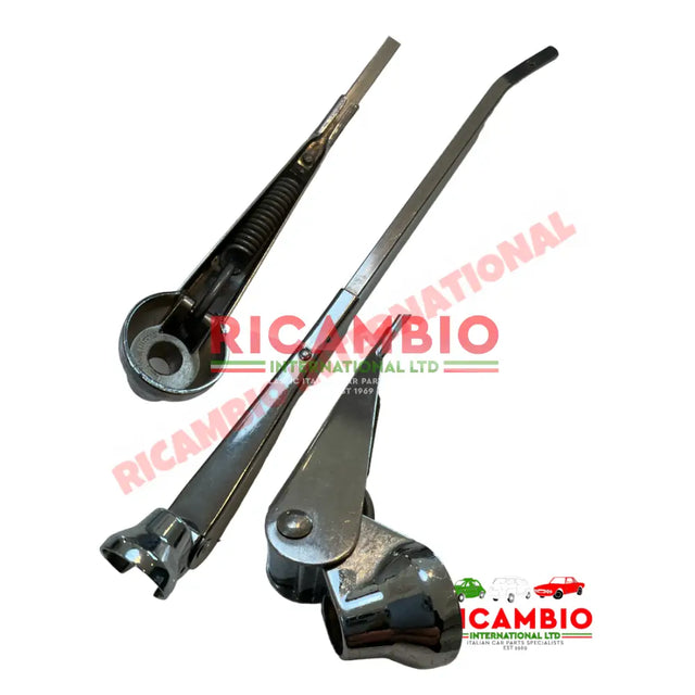 Chrome Front Wiper Arm (RHD) - Fiat 600T,850T - Wiper - Washer & Associated Parts