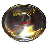 Chrome Hub Cap (12 Inch Wheel) - Classic Fiat 500 600 850 - Chrome - Aluminium & Exterior Trim Parts