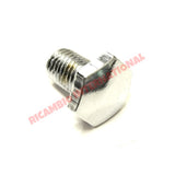 Chrome Hub Cap Bolt & Washer - Classic Fiat 500 - Chrome - Aluminium & Exterior Trim Parts