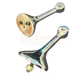 Chrome Interior Mirror Bracket - Autobianchi Bianchina - Mirrors