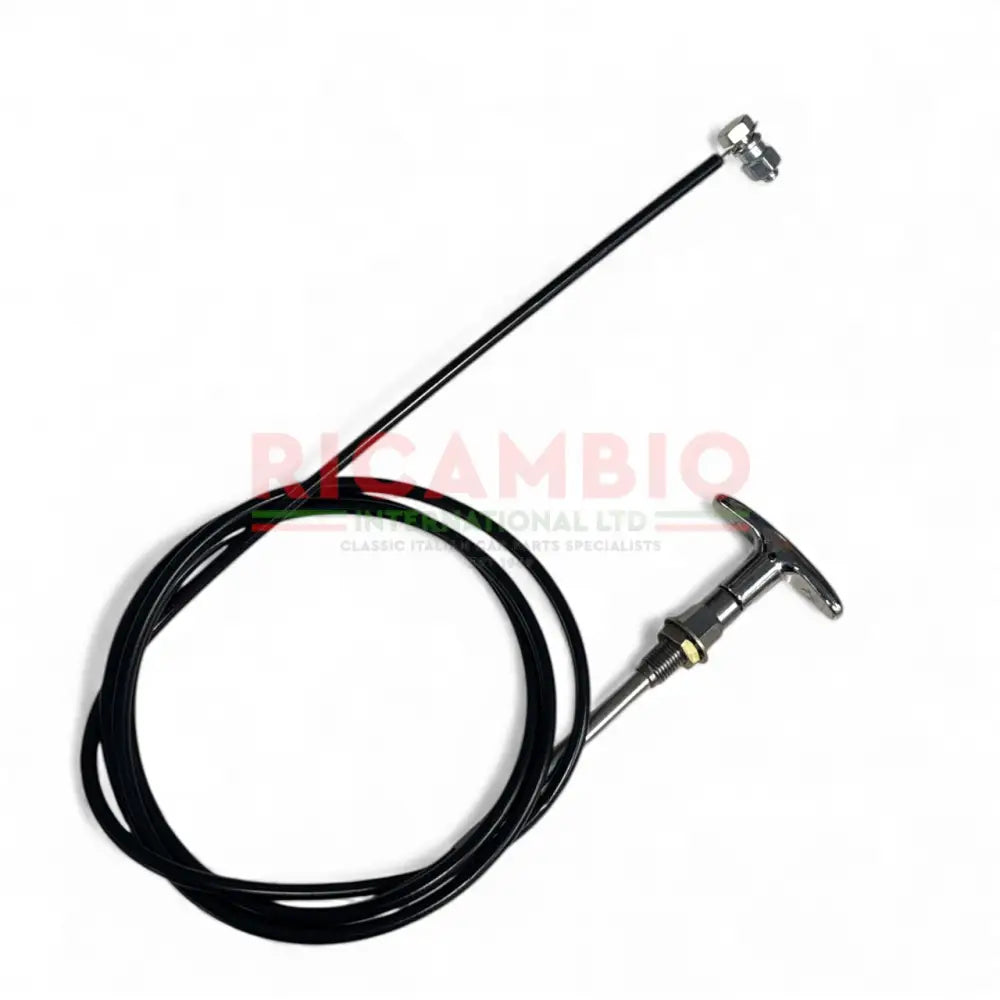 Chrome Lever Choke Cable - Fiat,Lancia,Autobianchi & many more