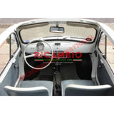 Chrome Metal Dashboard Switch Bezel - Classic Fiat 500 600 - Classic Fiat 500 Parts & Spares