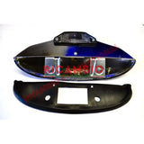 Chrome Number Plate Lamp (Metal) - Classic Fiat 500,600,Multipla - Lights - Lamps and Lenses