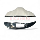 Chrome Number Plate Lamp (Metal) - Classic Fiat 500,600,Multipla - Lights - Lamps and Lenses