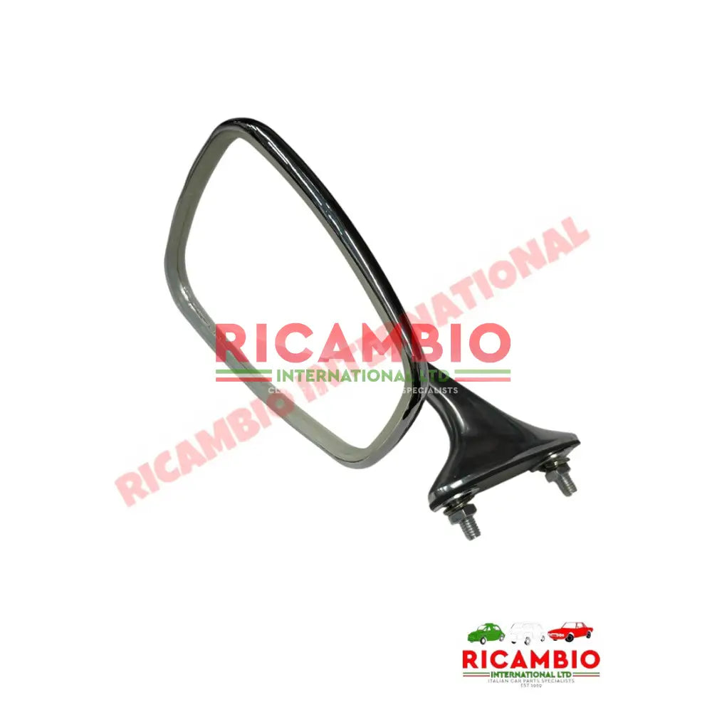 Chrome Oval Mirror (Bolt-On) - Autobianchi Bianchina - Mirrors