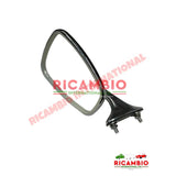 Chrome Oval Mirror (Bolt-On) - Autobianchi Bianchina - Mirrors