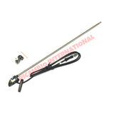 Chrome Pillar Aerial Kit - Classic Fiat 500,126,600,850,900 plus many more applications - Fiat 126 Ignition &