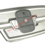 Chrome Plastic Front Panel Badge - Classic Fiat 500 - Classic Fiat 500 Parts & Spares