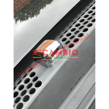 Chrome Plastic Washer Jet Cover Kit - New Fiat 500 all models - Accessories