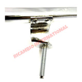 Chrome Quarter Light Frame Kit - Classic Fiat 500 N - Glass & Associated Parts