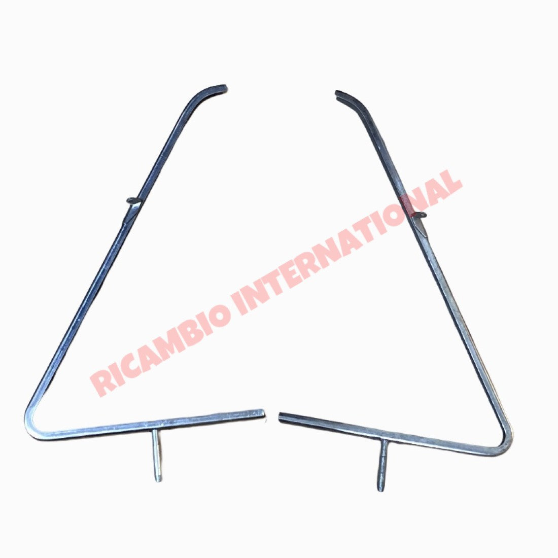 Chrome Quarter Light Frame Kit - Fiat 850T - Exterior Trim