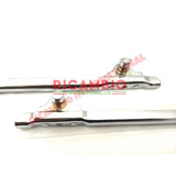 Chrome Quarter Light Frame & Seal Kit (BEST AVAILABLE) - Classic Fiat 500 - Window Seals & Associated Parts