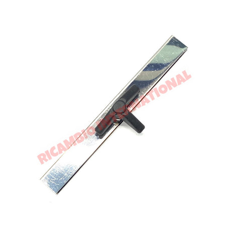 Chrome Quarter Light Securing Bracket - Classic Fiat 500 - Internal Handles and Parts