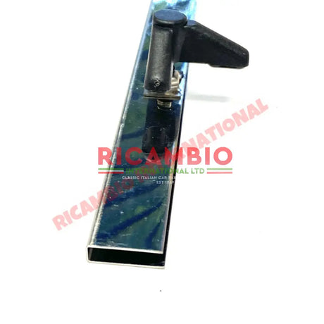 Chrome Quarter Light Securing Bracket - Classic Fiat 500 - Internal Handles and Parts