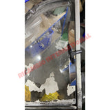 Chrome Quarter Light Securing Bracket - Classic Fiat 500 - Internal Handles and Parts