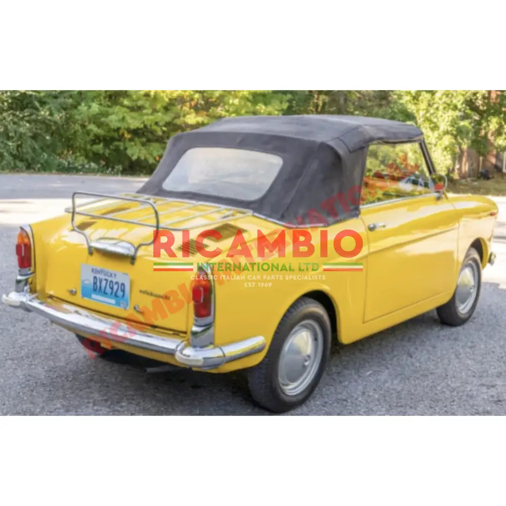 Chrome Rear Bumper - Autobianchi Bianchina - Exterior Trim