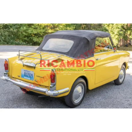 Chrome Rear Bumper - Autobianchi Bianchina - Exterior Trim
