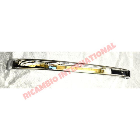 Chrome Rear Bumper (BEST QUALITY) - Classic Fiat 500 - Classic Fiat 500 Parts & Spares